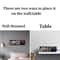 Large LED Digital Wall Clock With Temperature Humidity Display USB Powered Alarm Clock 1