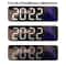 Large LED Digital Wall Clock With Temperature Humidity Display USB Powered Alarm Clock 2
