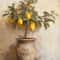 Retro Lemon Wall Art Canvas Fresh Citrus Kitchen And Living Room Decor 9