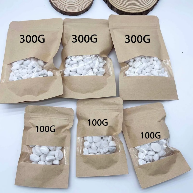 Natural Crystal Pebbles Polished Stones For Aquarium Plants And Home Decor 5