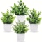 Artificial Bonsai Plant Vibrant Tabletop Greenery Decor For Home Office 0