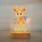 Personalized Kids Name Night Light Custom Acrylic Animal Lamp 14