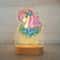 Personalized Kids Name Night Light Custom Acrylic Animal Lamp 18