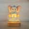 Personalized Kids Name Night Light Custom Acrylic Animal Lamp 27