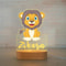 Personalized Kids Name Night Light Custom Acrylic Animal Lamp 28