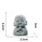 Zen Monk Statue Set Meditation Decor Mini Buddha Figurines 10