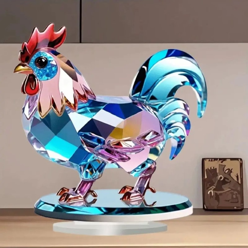 Cute Animal Desk Decor Mini Figurine Room Accent Decoration 3