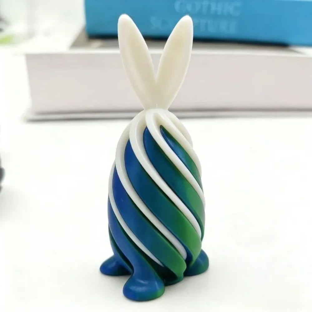 3D Printed Rotating Pyramid Fidget Toy Anti Stress Spiral Cone 28