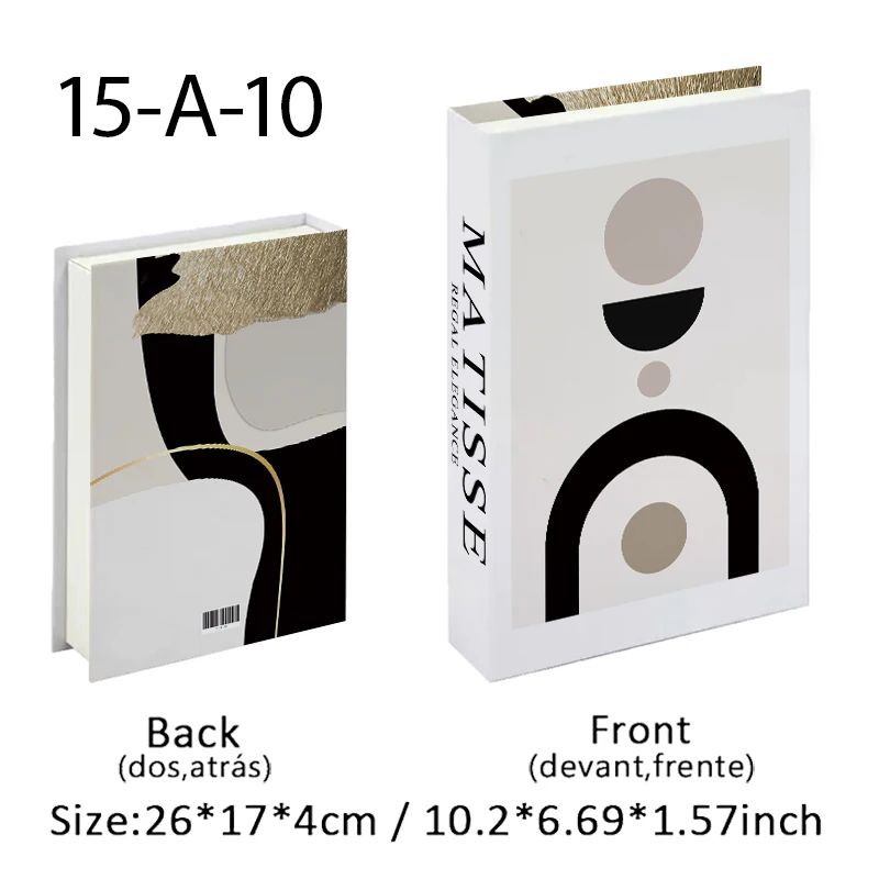 Luxury Decorative Book Storage Box Hidden Storage Home Decor 6