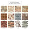 Self Adhesive Brick Wall Stickers Waterproof 3D Peel And Stick Wallpaper Panels 5