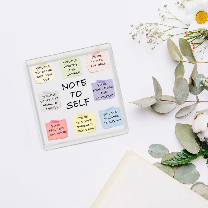 Mental Health Motivational Wall Art Inspirational Office Decor Sign 4