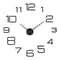 3D DIY Wall Clock Luminous Frameless Modern Wall Clock Decor 6