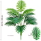 Artificial Palm Tree Large Tropical Faux Plant Leaves Decor For Home And Garden 8