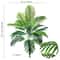 Artificial Palm Tree Large Tropical Faux Plant Leaves Decor For Home And Garden 27