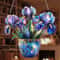 Acrylic Hanging Plant Suncatcher Window Decor Floating Flower Basket Ornament 4