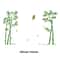 Bamboo Forest Wall Sticker Removable Nature Wall Decor For Living Room 4