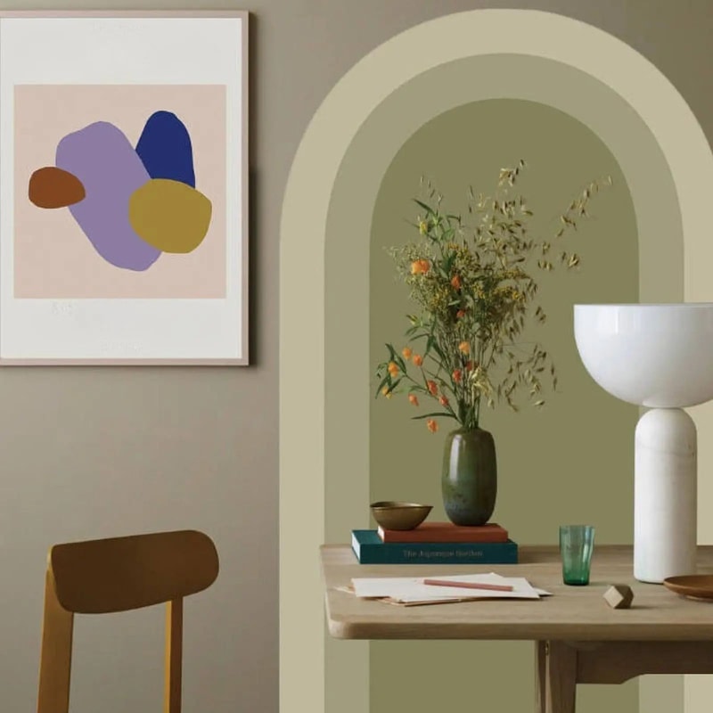 Boho Arch Wall Decal Removable Nursery Wall Sticker For Bedroom Decor 1