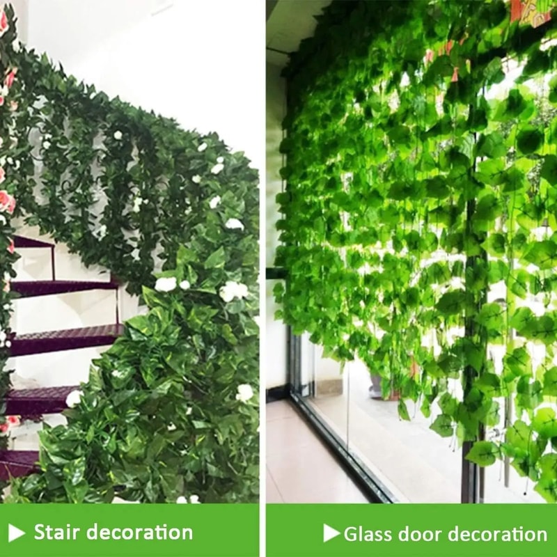 Artificial Ivy Vine Garland Hanging Greenery For Wall And Garden Decor 2