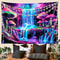 Psychedelic Forest Tapestry Waterfall Wall Hanging For Bedroom And Gaming Room Decor 3