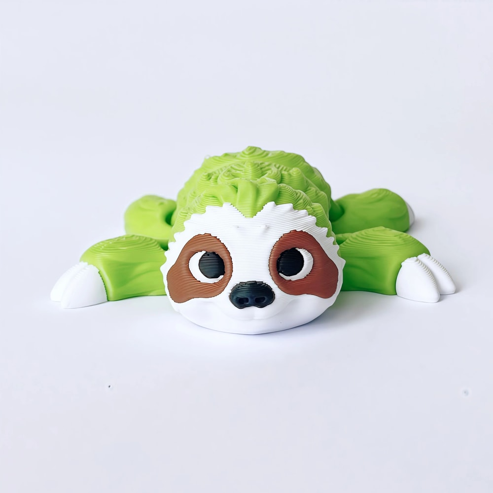 Articulated Sloth And Koala Figurines 3D Printed Cute Animal Desk Decor Set 4