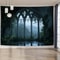 Gothic Window Landscape Tapestry Nature Wall Decor For Bedroom And Living Room 7