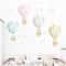 Watercolor Hot Air Balloon Wall Stickers Kids Nursery Wall Decals For Bedroom Decor 3