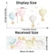 Watercolor Hot Air Balloon Wall Stickers Kids Nursery Wall Decals For Bedroom Decor 4