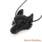 Hand Carved Wolf Head Crystal Pendant Natural Stone Animal Necklace Charm 26