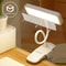 Rechargeable LED Clip Desk Lamp Flexible Reading Light With Eye Protection 0