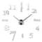 Large 3D Wall Clock Luminous DIY Modern Silent Wall Decor 25