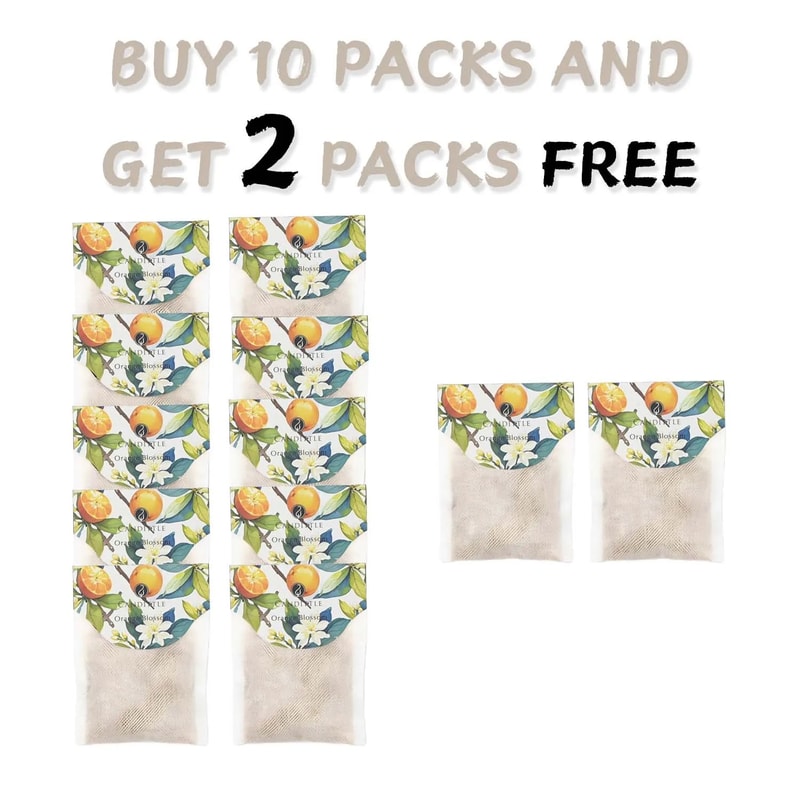 Hanging Scented Sachet Closet Freshener Long Lasting Wardrobe Fragrance 23
