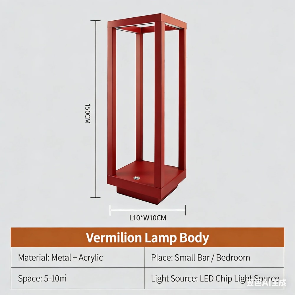 Modern Rechargeable LED Table Lamp Elegant Wireless Ambient Lighting For Home 9