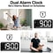 Large Display Digital Alarm Clock With Temperature And Night Light 1