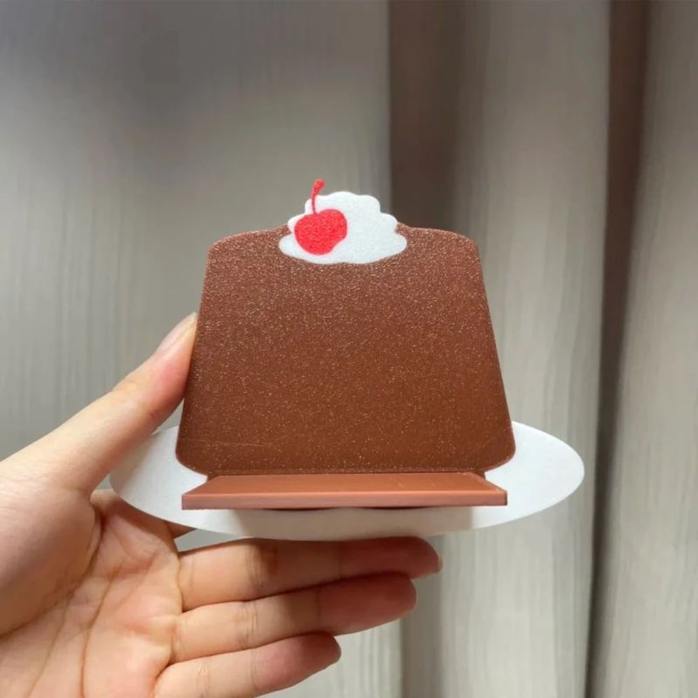 Kawaii Pudding Figurine Set Cute Anime Shelf Decor Display 29