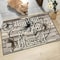 Wooden Box Trap Door Mat Absorbent Washable Floor Rug 6