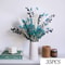 Blue Rabbit Tail Pampas Grass Bouquet For Home Decor And Floral Styling 10