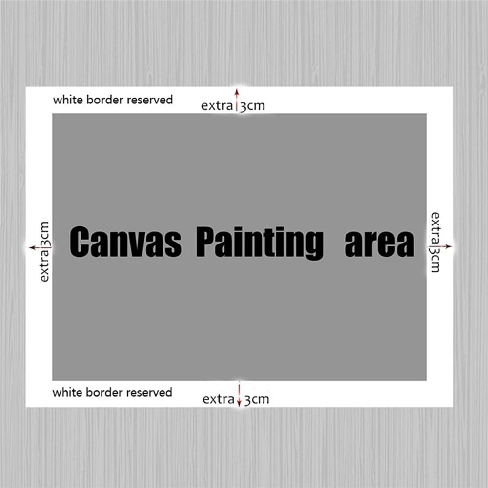 Golden Deer Canvas Wall Art With Chinese Style Feng Shui Design 5