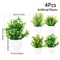 Mini Artificial Potted Plants Set For Home Table Decor And Styling 8