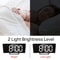 Smart LED Digital Alarm Clock With Temperature Display And Nightlight 4