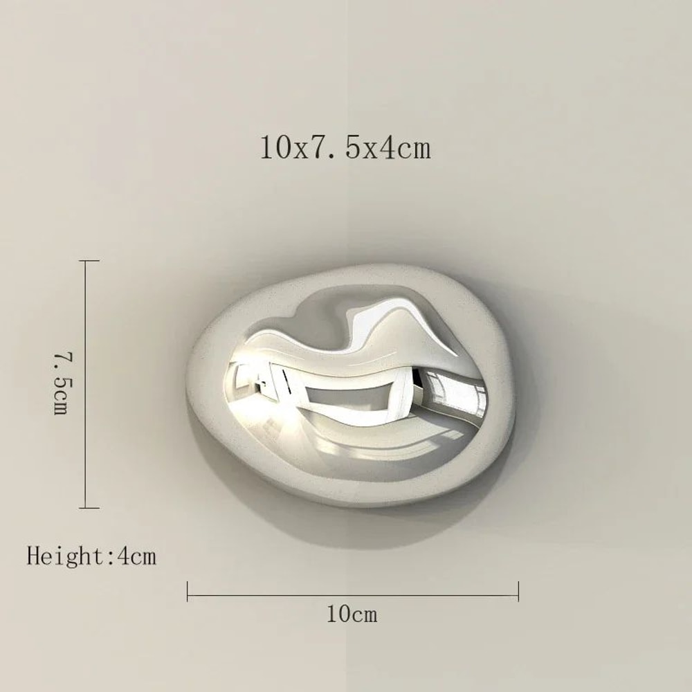 Modern Stone Style Wall Pendant Decorative Hanging Art For Living Room Accent 7