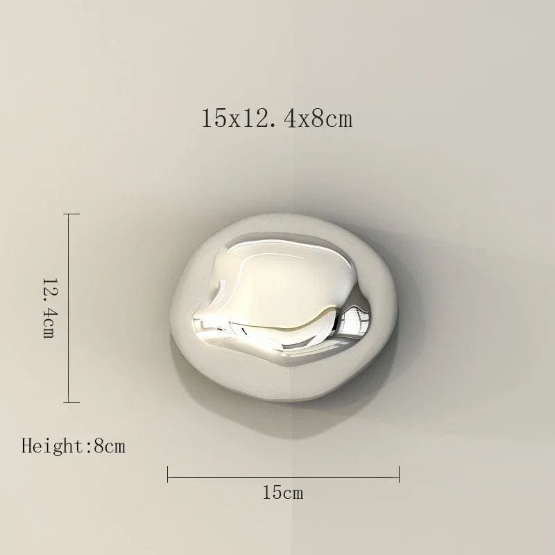 Modern Stone Style Wall Pendant Decorative Hanging Art For Living Room Accent 8