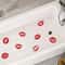 Red Lip Print Wall Sticker Bold Self Adhesive Wall Decor For Bedroom Bathroom Living Room 3