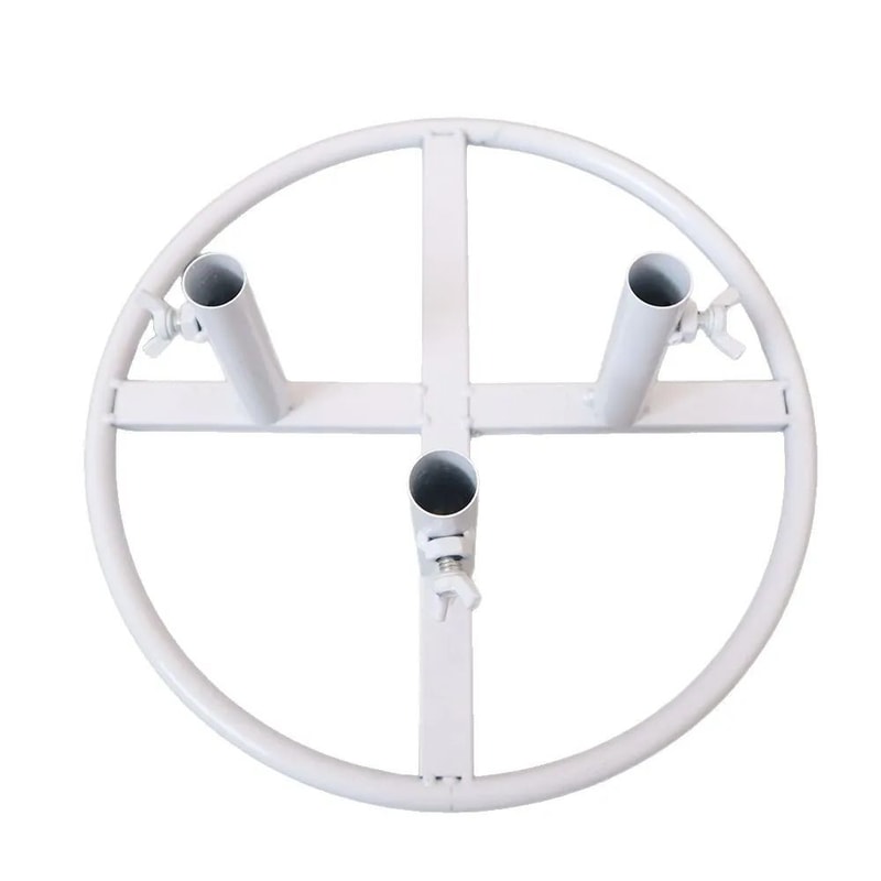 63 Inch Floor Standing Flower Pole Stand Base For Wedding Display And Event Decor 4