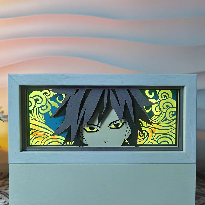 Demon Slayer Anime 3D LED Light Box Tanjirou Night Lamp For Bedroom Decor 15