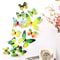 3D Butterfly Wall Stickers Self Adhesive Decorative Wall Decals For Living Room Bedroom Decor 2
