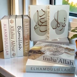 islamic decorative book storage box kaaba inspired hidden storage home decor