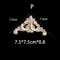 Unpainted Wood Carved Corner Appliques Floral Decorative Onlays For Furniture Upgrade 26