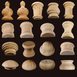 roman style wood column cap decorative carved applique for furniture and cabinet upgrade