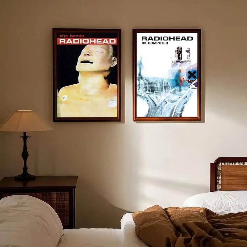 Vintage Rock Band Poster Retro Music Wall Art For Room And Studio Decor 5