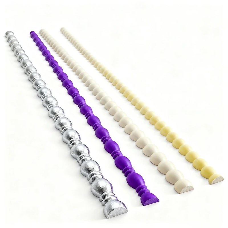 Carved Wood Applique Trim Decorative Furniture Molding For DIY Home Decor 3